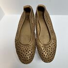 Arche France Golden Brown Lilly Flats Size 38 US 7