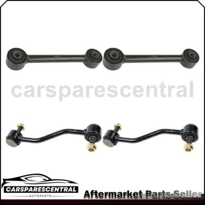 Kit de eslabones de barra estabilizadora delantera trasera 4x para Ford F-350 Super Duty 5,4 L 2000-2010 Foto 1 de 4