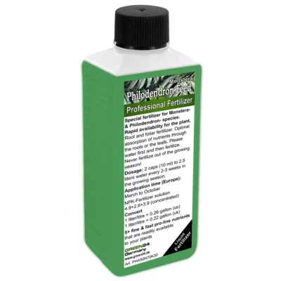 GREEN24 Philodendron, Monstera Liquid Fertilizer NPK - Root & Foliar Fertilizer 250ml