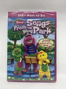 Barney Friends - Songs From The Park (DVD, 2010, DVD/CD) New Sealed - Picture 1 of 5