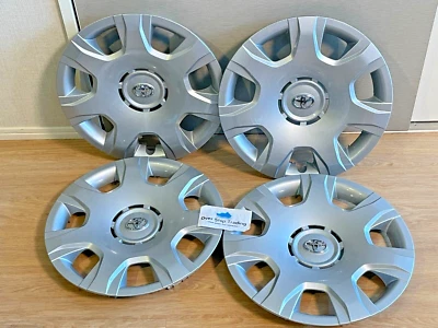Toyota Genuine Hiace H200 Series 15inch Wheel Hub Cap Full Cover 4 Piece Set JDM - Image 1 of 4