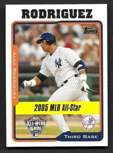 2005 Topps Update #176 Alex Rodriguez AS New York Yankees - Picture 1 of 1
