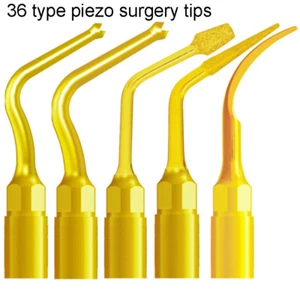 Dental Bone Surgery Tips Ultrasonic Cutting Piezo fit Woopecker NSK Mectron sd4p - Picture 1 of 45