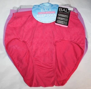 New set of 3 BALI comfort revolution BRIEFS ak88 microfiber GRAY ORCHID PINK 6-7 - Picture 1 of 5