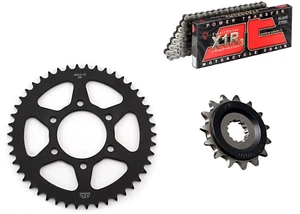 KIT/TRASMISSIONE KAWASAKI ER-6N 650 CATENA 520 X1R3 114DL CORONA PIGNONE JT - Imagen 1 de 4
