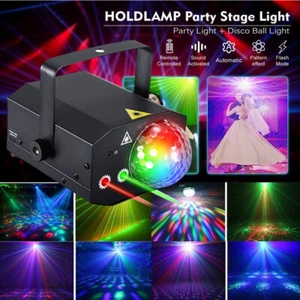 LED Laser Stage Lighting 1024 pattern Projector RGB Party Disco Christmas Light - Picture 1 of 12