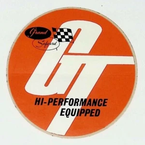  1960's  Grand Safeguard GT Hi- Performance Equipped Racing Decal - Picture 1 of 2