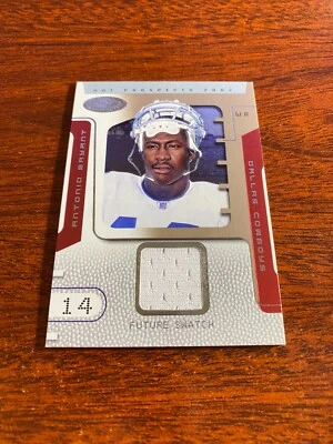 2002 Fleer Hot Prospects Future Swatch #89 Antonio Bryant Rookie Card #'d/1000 - Image 1 of 2