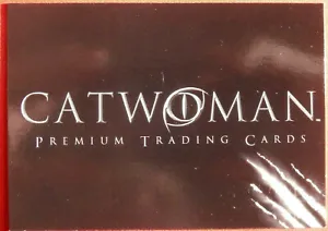 HALLE BERRY - CATWOMAN - "One Life's Not Enough" PROMO Card - Inkworks - 2004 - Picture 1 of 2