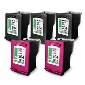 5x Eurotone Tinte 3+2 für HP DeskJet 3720-blue 3730 3732 - Bild 1 von 4