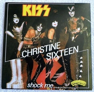 KISS "Christine Sixteen b/w Shock Me" Singles Box Set Picture sleeve Vinyl Ace  - Picture 1 of 5