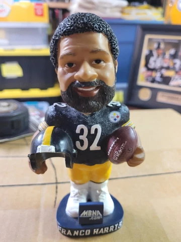 Franco Harris MBNA bank bobblehead Pittsburgh Steelers Cover