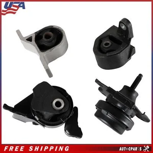 4Pcs Engine Motor Mount Fits 2001-2005 Honda Civic 1.7L A4511 A6588 A6591 A6595- - Imagen 1 de 12