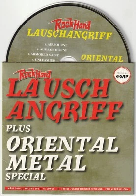 ✪ ROCK HARD LAUSCHANGRIFF #2/2010 METAL-MAGAZIN CD-SAMPLER NEUW. TOP NM-VG+ - Bild 1 von 3