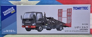 TOMICA LV-N191b ADVAN ISUZU ELF SAFETY LOADER BIG WIDE LIMITED VINTAGE NEO - Picture 1 of 9