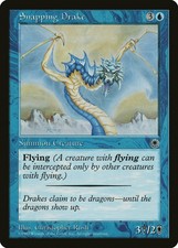 Snapping Drake (B - Includes reminder text) Portal NM Common CARD ABUGames
