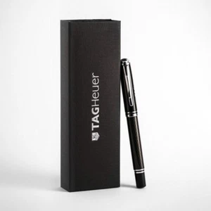 Orig. Tag Heuer Carrera f1 Klavierlack Kugelschreiber Tintenschreiber Rollerball - Picture 1 of 24