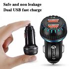 Fast Car Charger 2-Port QC 3.0 Quick Charge USB Adapter For Mobile New GX S2A3