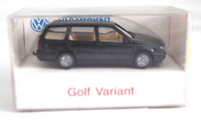 Wiking Volkswagen Modelo PROMO - 1993 VW GOLF III Variante - (Negro) - NUEVO con Caja Foto 1 de 4