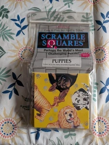 Scramble Squares 9-Piece Challenging + Difficult Puzzle~Puppies~Free Shipping - Picture 1 of 2