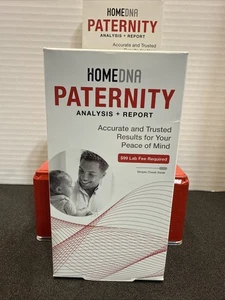 HOMEDNA Home DNA Collection Kit Paternity Analysis Report New Sealed - Picture 1 of 6