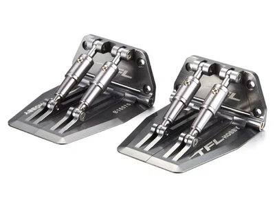 TFL Billet Aluminum Adjustable Trim Tab 69x57x30mm in  Silver Finish - Image 1 of 3