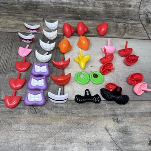 Mr. Potato Head Replacement Parts Mouths, Lips, Tongues, Nose 33 Pcs - Picture 1 of 6