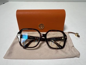 Tory Burch TY2134U 1728 54-18-140 braun quadratischer Rahmen mit Koffer - Bild 1 von 19