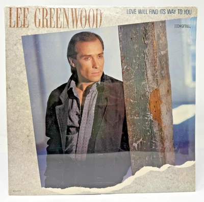 Lee Greenwood Love Will Find Its Way to You Vinyl Record Album MCA Sealed NEW - Image 1 of 2