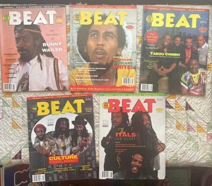 1990 REGGAE THE BEAT MAGAZINE GUNNY WAILER MARLEY TABOU COMBO CULTURE THE ITALS - Picture 1 of 7