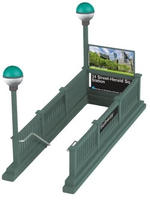 MTH RailKing 30-90724 34th Street- Herald Square Station Subway Entrance - Image 1 of 4