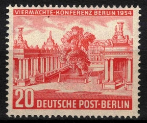 BERLINO 1954 Conferenza dei Quattro Grandi MNH** - Picture 1 of 1