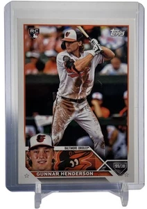 2023 Topps Baltimore Orioles Rookie RC Card #BAL-11 Gunnar Henderson W/Top Load - Bild 1 von 5