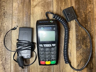Ingenico iCT220 Anovia Payments Credit Card Terminal w/ Power Supply - Image 1 of 4