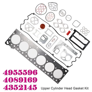 Upper Cylinder Head Gasket Kit per Cummins 15L ISX QSX 4955596 4089169 4352145· - Picture 1 of 9