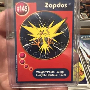 1999 NINTENDO POKEMON MEWTWO STRIKES BACK ZAPDOS #145 - Picture 1 of 2
