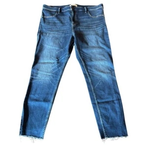 Legging de tiro alto Abercrombie & Fitch The Jean para mujer talla 18 - Imagen 1 de 6