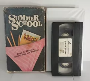 Summer School (VHS 1985) Active Video Big Box: John McLaughlin, Phoebe Schmidt - Picture 1 of 8