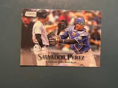 2019 Topps Stadium Club Baseball Salvador Perez #198 - Image 1 of 2