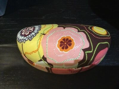 VERA BRADLEY BUTTERCUP HARD SUNGLASS EYEGLASS CASE Large (RETIRED) - Image 1 of 4
