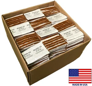 4" Tire Plug Insert String Tubeless Flat Tyre Repair Plugs 2500 Inserts Bulk Box - Picture 1 of 10