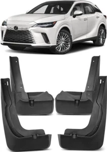 New Molded Splash Guards Mud Flaps FOR 2022-2023 Lexus RX RX350h 400h RX500h - Picture 1 of 7