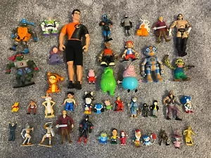 Figuras de acción de los años 2000 coleccionables Disney Mattel Peppa Pig TMNT Turtles - Imagen 1 de 6