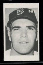 1955 All American Sports Club #332 Dick Gernert Red Sox HAND CUT LOOK!