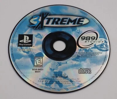 3Xtreme Sony PlayStation 1 PS1 Game (Disc Only) Used - Image 1 of 3