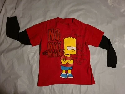 Camiseta manga larga Bart Simpson No Way Man Foto 1 de 3