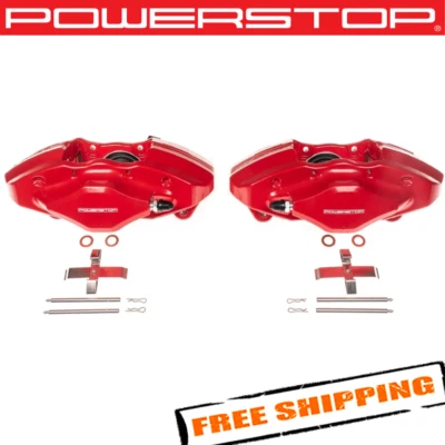 Power Stop S3780 Performance Rear Brake Calipers for 2013-2017 Subaru WRX STI - Image 1 of 2