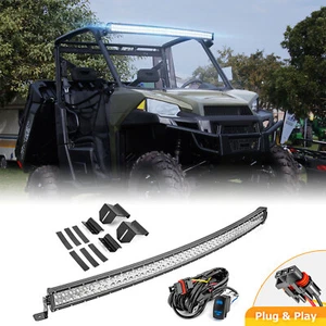 WEISEN Techo 52" Barra de Luz LED Soportes Plug N Play Cable para Polaris Ranger 1000 XP - Imagen 1 de 14