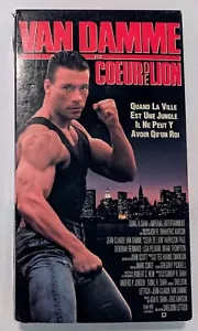 Van Damme - Coeur de Lion VHS (1990) - NTSC - French - VG (Tested) - Picture 1 of 8