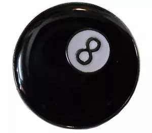 8 Ball Pool Billard Snooker Metall Emaille Biker Wippe Metallabzeichen Hotrod NEU - Bild 1 von 1